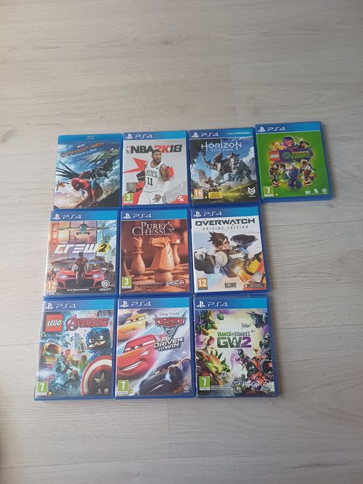 8 видеоигри за PS4 + 1 безплатна игра + 1 безплатен филм