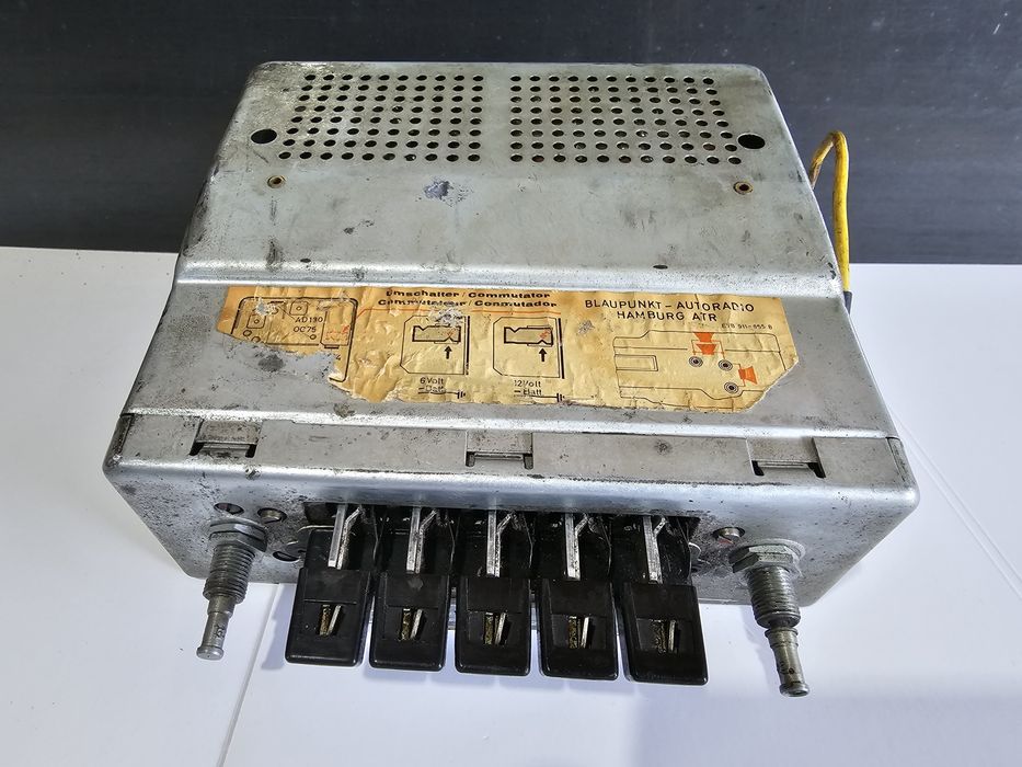 radio blaupunkt hamburg atr porsche mercedes-benz 

fabricatie 1963

n