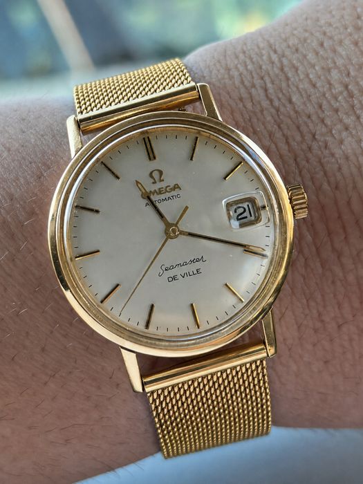 Omega Seamaster De Ville Aur 18k Automatic