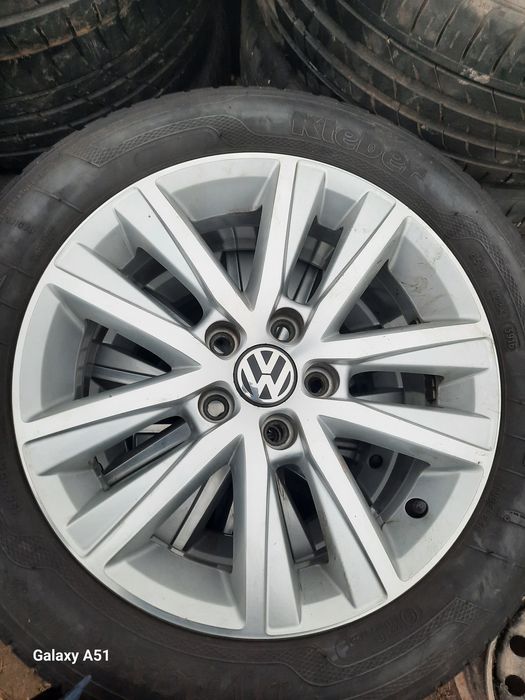 Ляти джанти с гуми за ФОЛКСВАГЕН, 5×100, 15цола