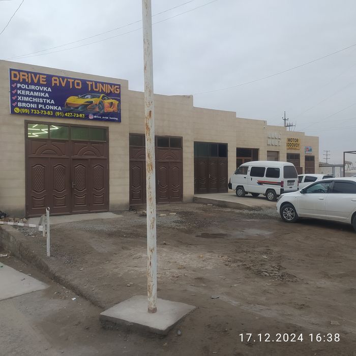 Кузуп устахона ижарага берилади