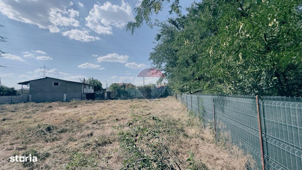 Teren 1200mp, intravilan, Strada Dobrogea Craiova, imprejmuit