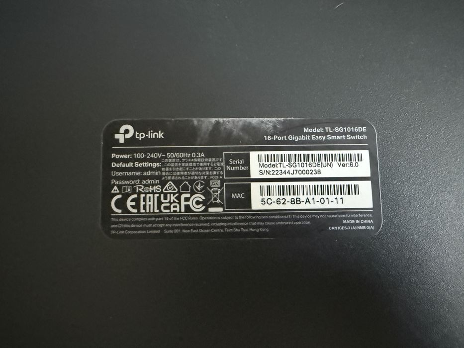 TP-Link TL-SG1016DE V6.0 – Switch Gigabit Smart 16 Porturi