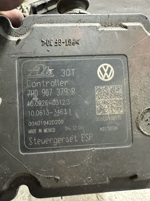 Pompa ABS Volkswagen Vw T5 2.5 TDI 7H0907379R | 7H0614517B