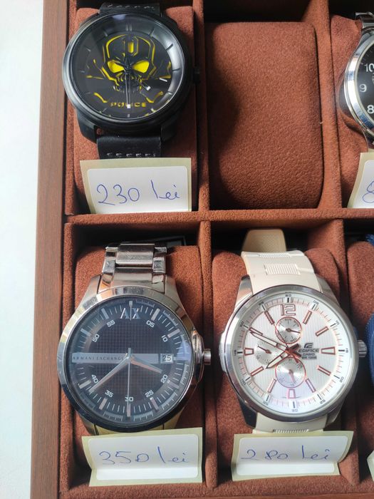 Ceasuri barbati Tissot , Police , Armani , Edifice , Fossil CashGen