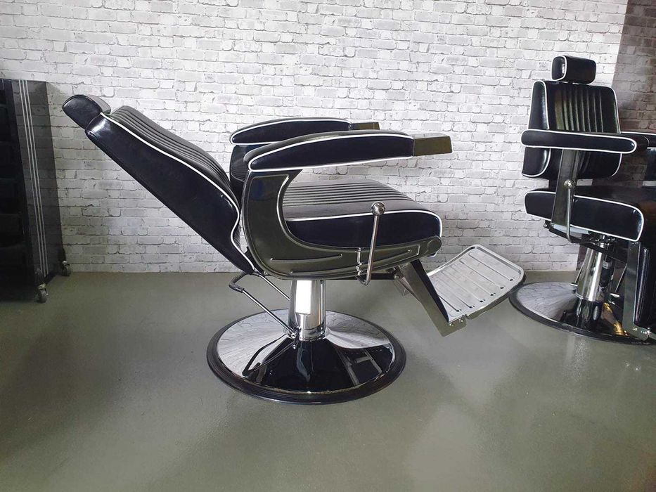 Бръснарски стол Novel - черен