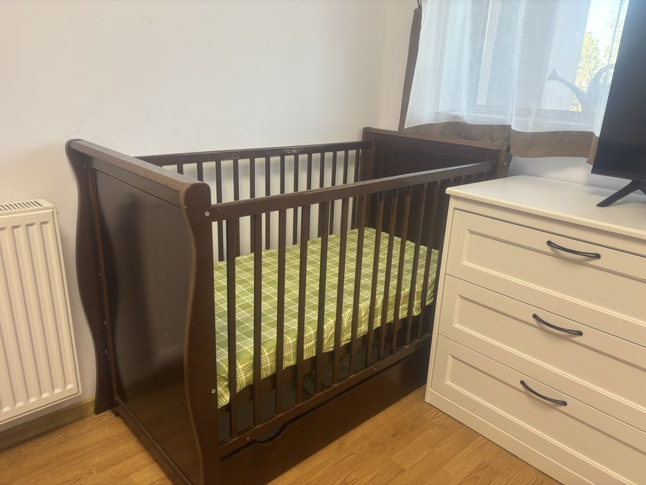 VAND Patut bebe din lemn masiv