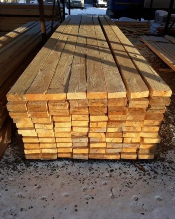 Обрезная доска куб