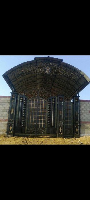 Арка навес, тапчан, перила, решотка