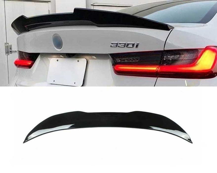 Eleron Lip Codita Portbagaj BMW Seria 3 G20 High Kick PSM, Negru Lucio
