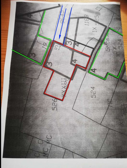 Продава се Парцел в Пазарджик, Идеален център - 450 кв.м за 91 €/кв.м - Снимка #1