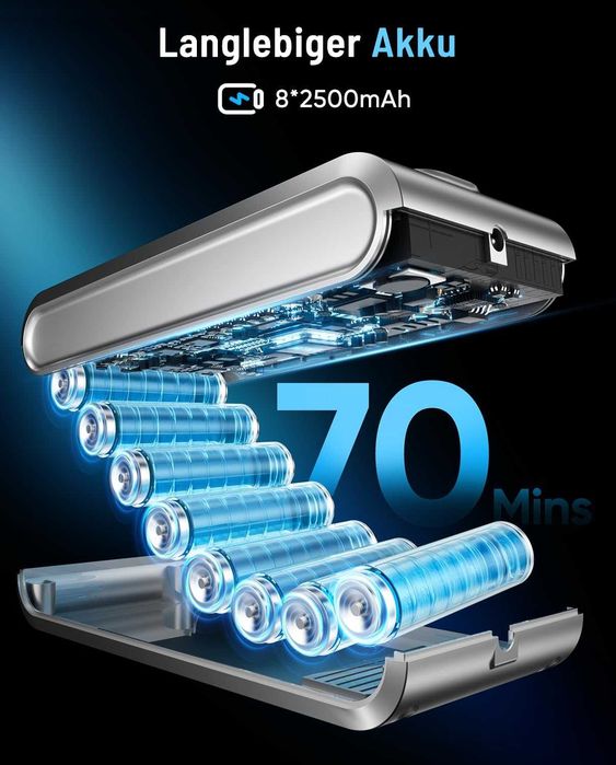 Прахосмукачка безкабелна  AIDTIPS, 50 KPA/600 W/70 Mins , Гаранция,Безплатна доставка до офис на Еконт