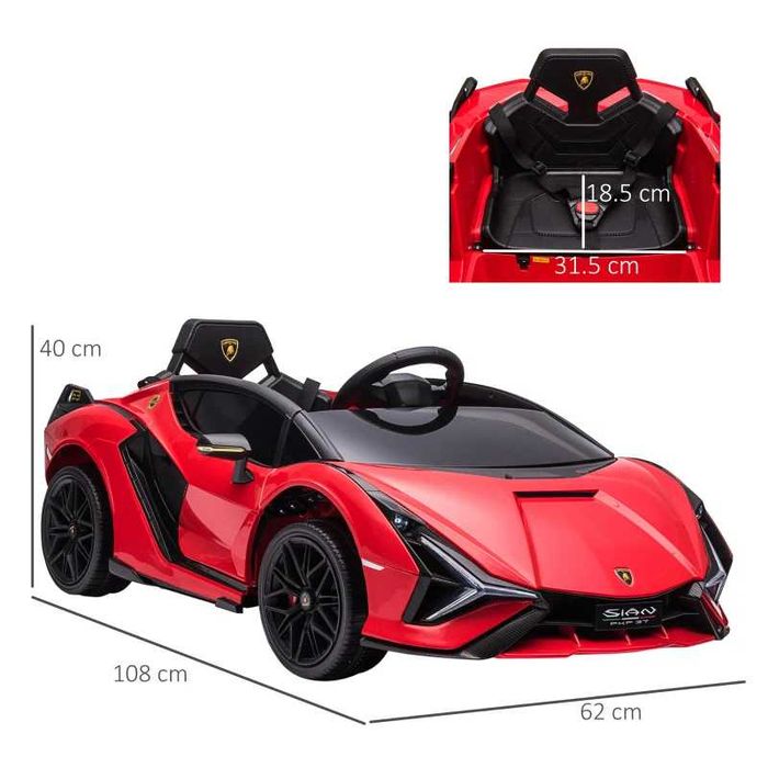 masina pentru copii  2 - 5 ani 12V Lamborghini .