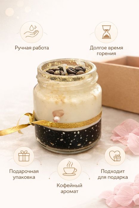 Ароматические свечки на заказ с разными запахами