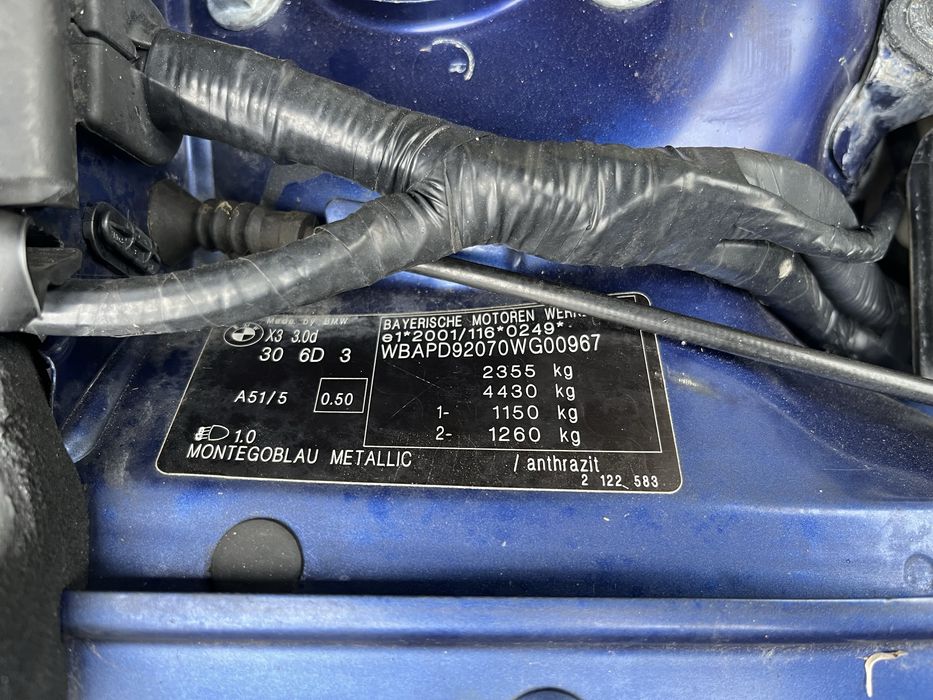 Motor bmw x3 e83 3.0 diesel 218 cai euro 4 m57 306d3