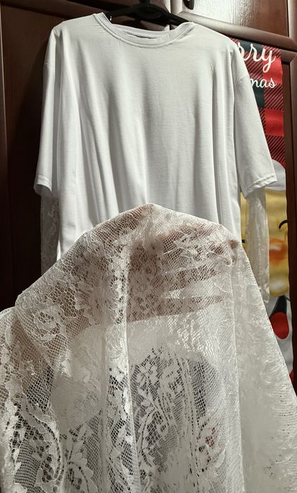 Новое гипюровое платье туника. Заказывала в инстаграмме НОВОЕ!