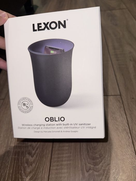 Vand incarcator wireless cu sterilizator UV Lexon Oblio