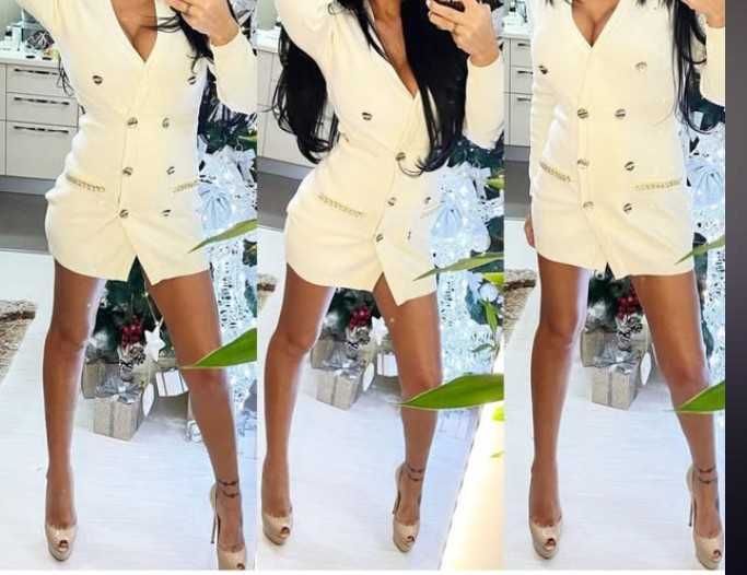 Нова бяла рокля Elisabetta Franchi