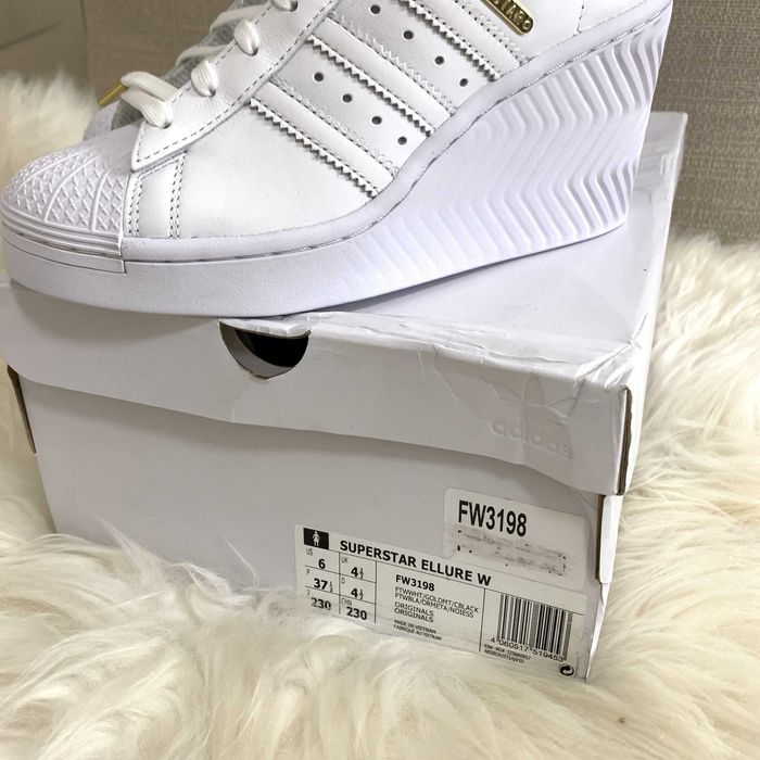 Дамски обувки  ADIDAS SUPERSTAR MID размер EU36 2/3  ЧЕРЕН ПЕТЪК