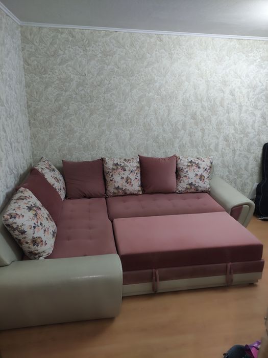 190*270 велюр- кожа.