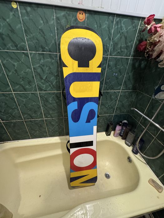 Burton CUSTOM snowboard топ состояние экипировка