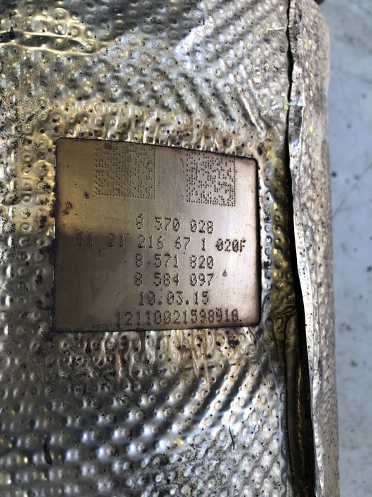 Catalizator/DPF/Filtru particule Bmw 3.0d si 4.0d  245cp,258cp,313cp