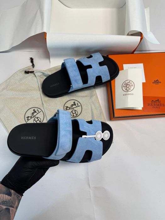 *PREMIUM* Papuci Hermès , Full Box, Mărimi 35/41 , 100% Piele Naturală