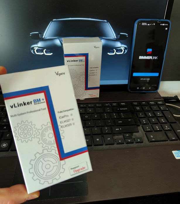 Vlinker Bluetooth 4.0 Dual Scanner BMW Bimmer Code BimmerLink