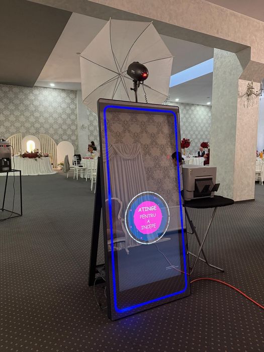 Oglindă Foto / Cabina foto / 360 Selfie / Baloane cu Fum pentru Evenim