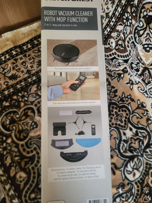 Silvercrest 2in1  aspirator + mop smart