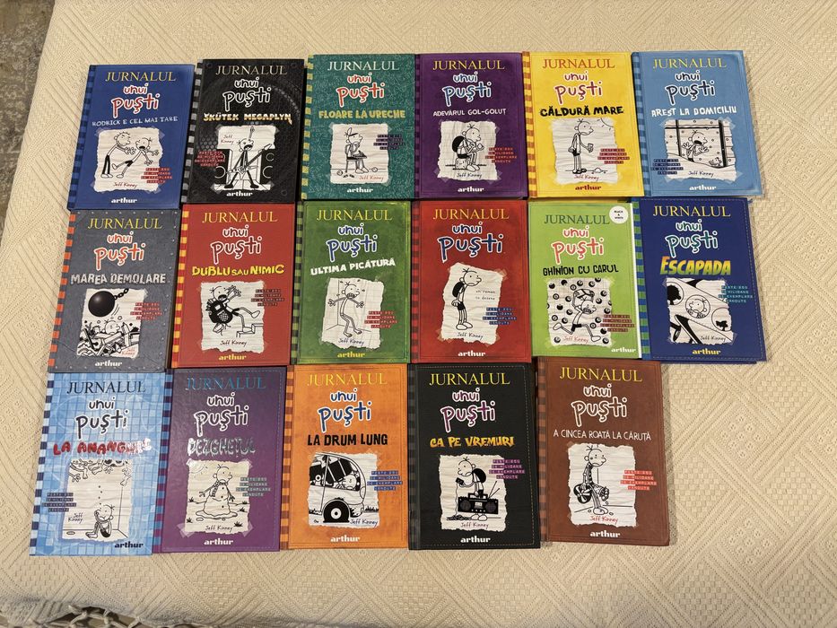 Jurnalul unui Pusti volumele 1-17