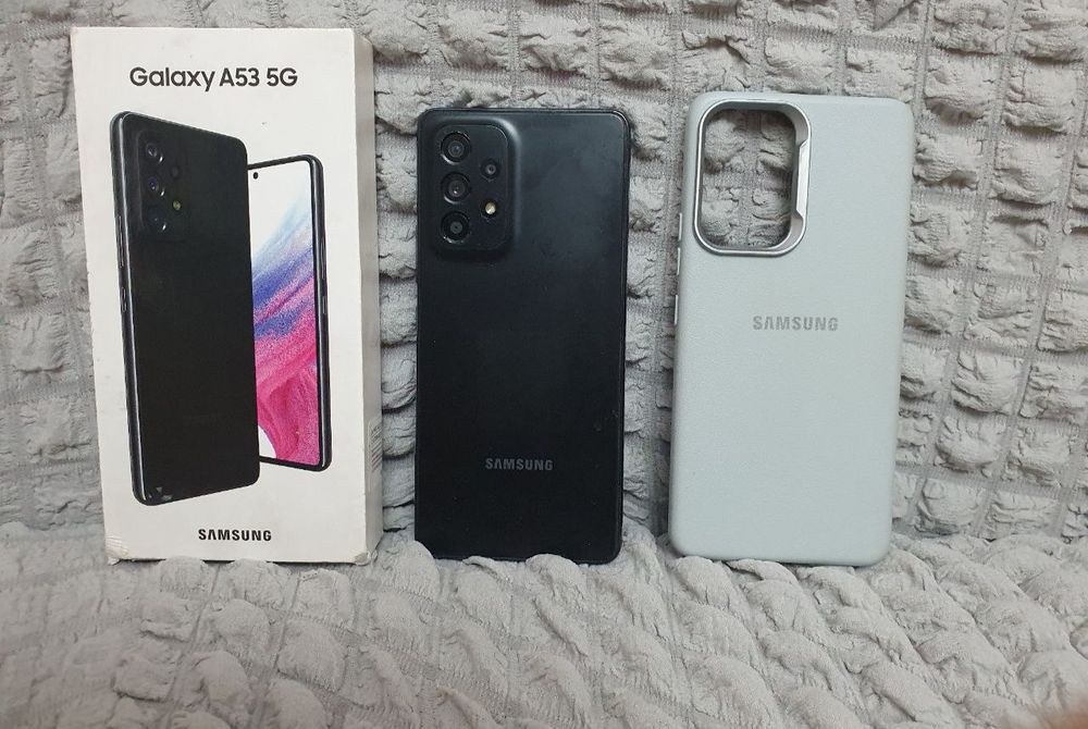 Samsung Galaxy A53 5G 6+6/128GB Black Igravoy Karobka Holati Yaxshi 5G