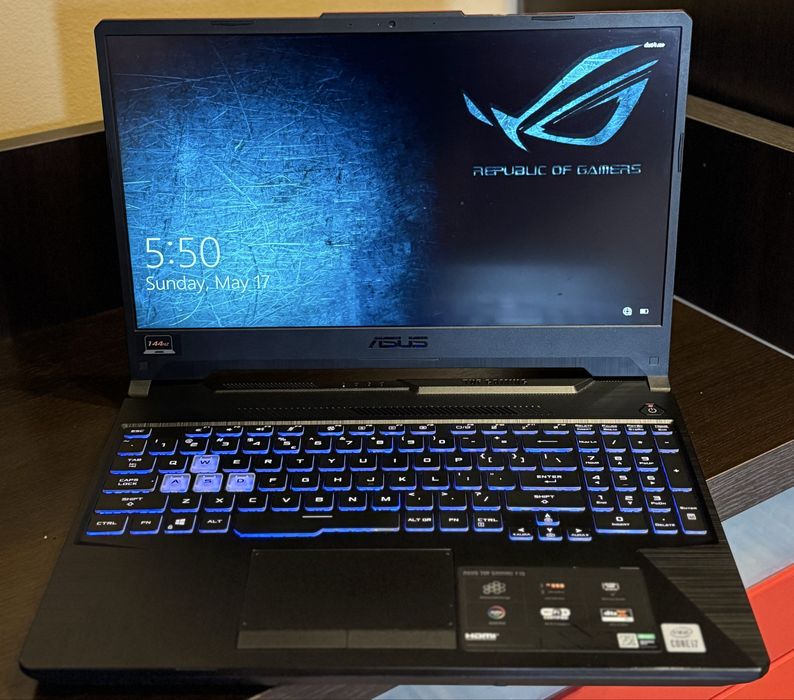 ASUS 15.6” TUF F15 i7 / GTX 1660 Ti / 16GB RAM / 1TB SSD
