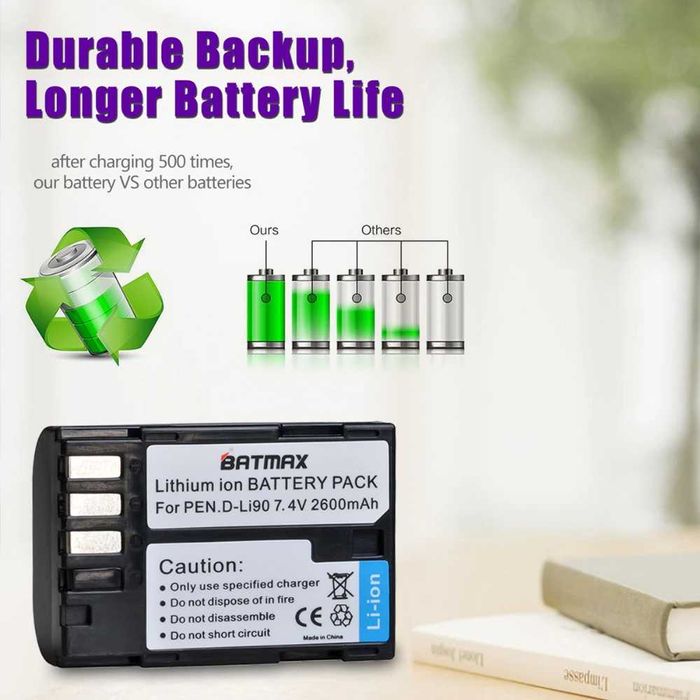 Батерия D-LI90 за Pentax