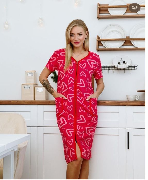 Халаты и платья домашние