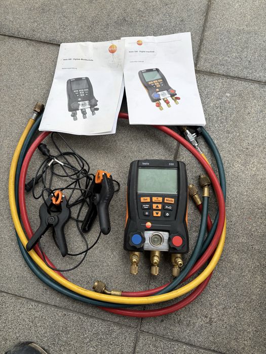 Testo 550 set cu sonde de temperatura