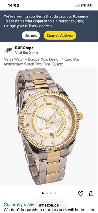 Vand ceas tone Quartz folosit