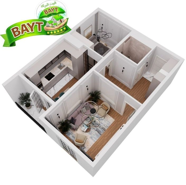 2-комн. квартира, 58 м², Сергелийский район