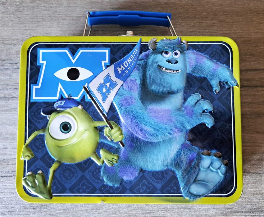 Monsters Inc University Lunch Box Metal (Disney Pixar)
