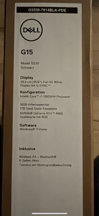 Laptop Gaming DELL!! i-7 13750 HX