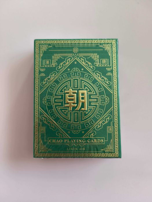 Carti de joc CHAO Jade Green playing cards MPC