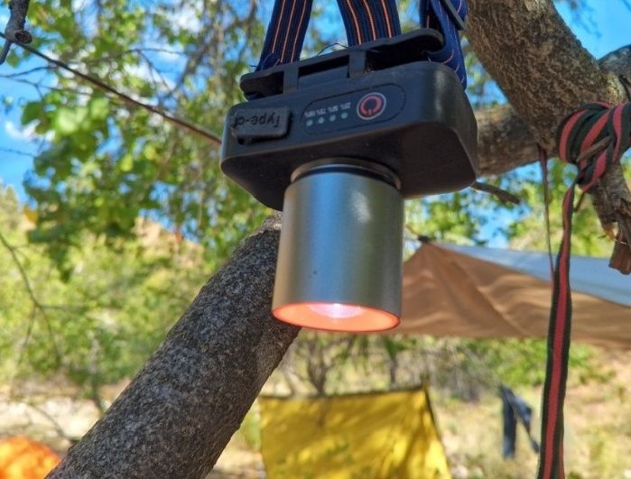 фонарик налобный , головной