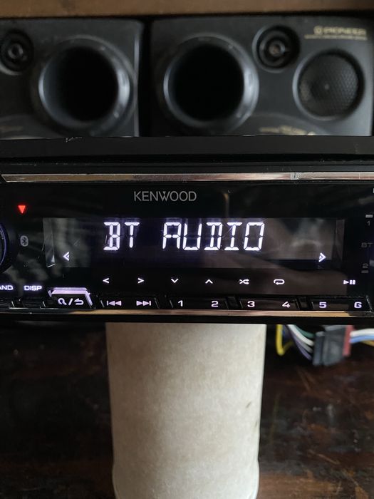 KENWOOD KMM-BT305 -ВИСОК КЛАС- BLUETOOTH USB радио плеър за кола сд cd