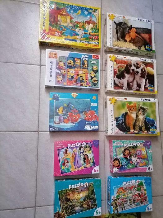 Lot de 20buc puzzle noi sigilate