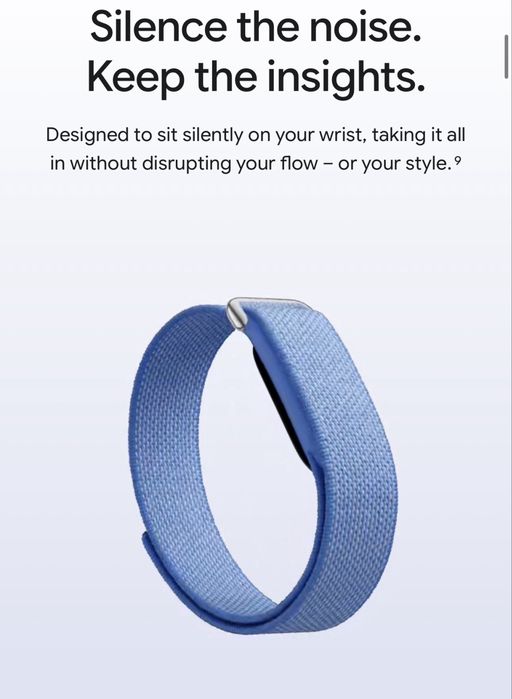 YANGI! Google Fitbit Air (Original, AQSHdan).