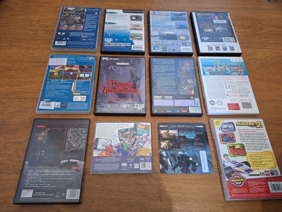 Colectie jocuri PC, originale, stare excelenta