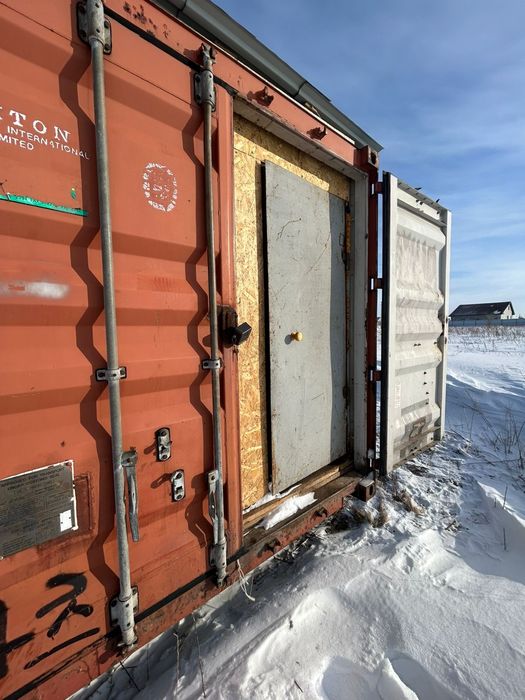 контейнер вместе с участком