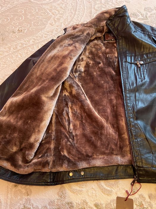 Куртка кожаная