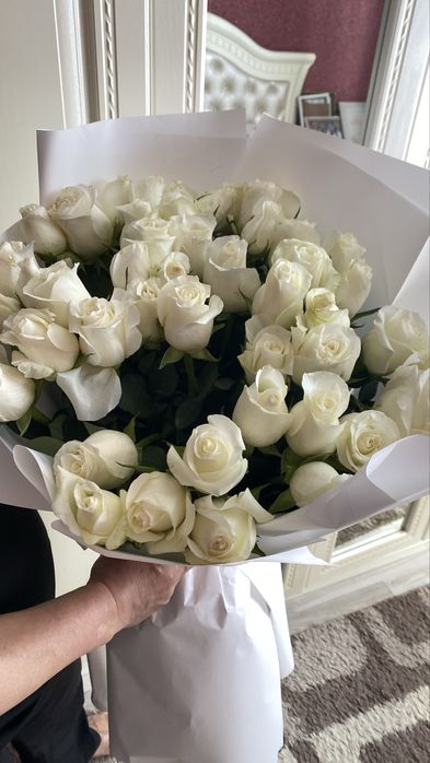 Цветы.Белые роза