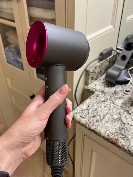 Dyson Supersonic фен/цвет фуксия/5 насадок/+доставка/оптом/розницу